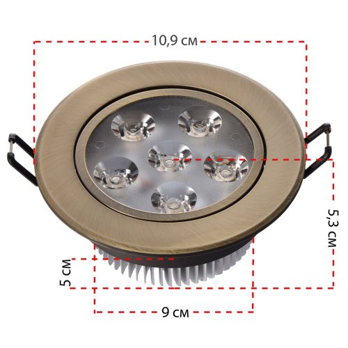 637013106 Встраиваемый светильник MW Light Круз 637013106
