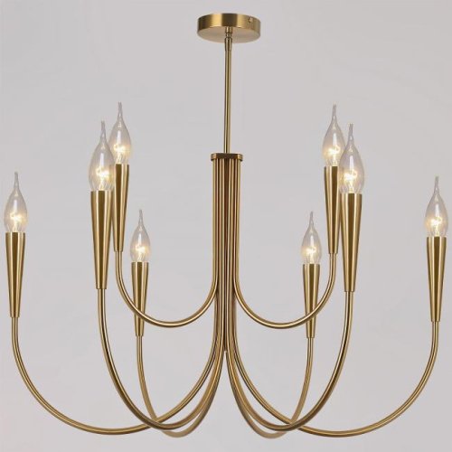 Люстра на штанге ILLUMICO IL0441-9P-79 BRASS VASE