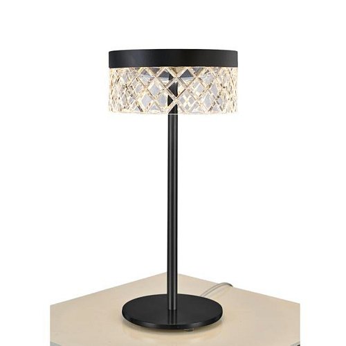 MT21020075-1A matt black Настольная лампа Delight Collection Diamond cut MT21020075-1A matt black