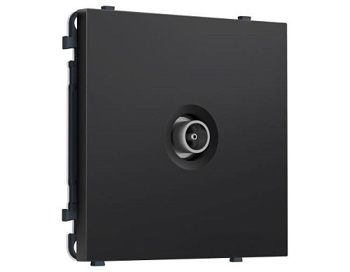MS813010 MS813010 Комплект механизма TV розетки оконечной SIGMA Черный матовый 50-870 MHz 1dB QUANT PRO (SP8130, PR202)