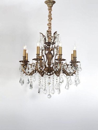 BARLETTA 122.8 antique Подвесная хрустальная люстра Barletta Lucia Tucci BARLETTA 122.8 antique