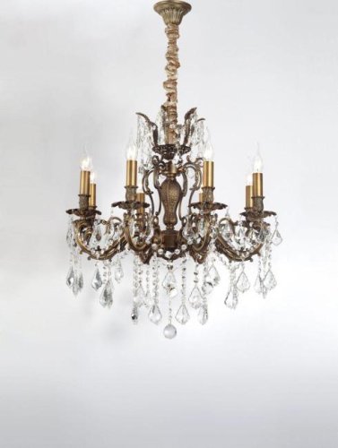 BARLETTA 122.8 antique Подвесная хрустальная люстра Barletta Lucia Tucci BARLETTA 122.8 antique