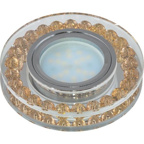Встраиваемый светильник Fametto Peonia DLS-P102 GU5.3 CHROME/GOLD