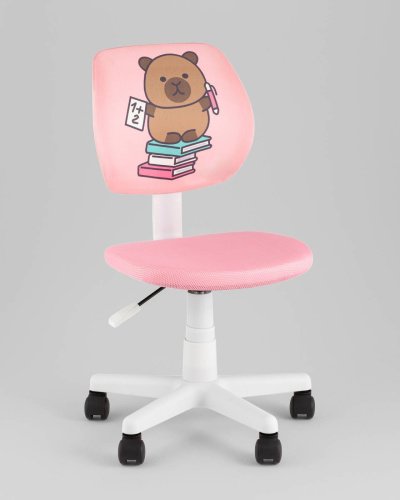Офисное кресло Stool Group 5256D-W pink XSD-8 Study