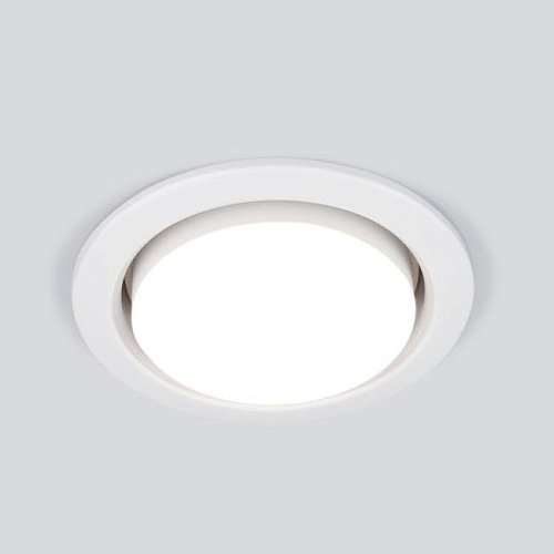 Встраиваемый светильник Elektrostandart Точечный светильник 1035 GX53 WH белый