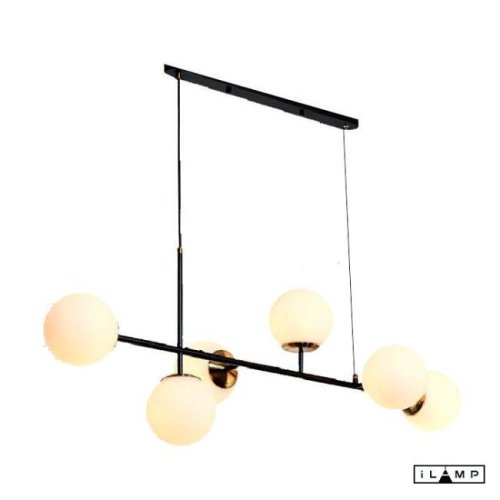 9136P/6 BK-WH Светильник подвесной iLamp Golden 9136P/6 BK-WH