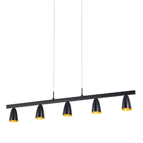 P0184-5A black/gold Светильник подвесной Delight Collection 0184 P0184-5A black/gold