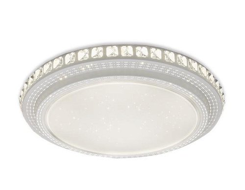 Потолочный LED светильник Ambrella Orbital Crystal F92 104W D600