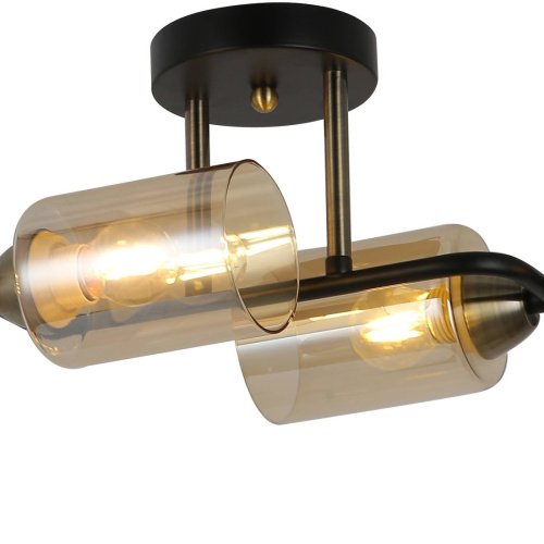 Потолочная люстра ILLUMICO IL8148-4COU-79 BK BR Bice