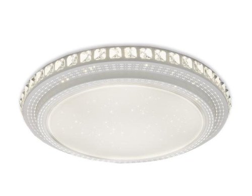 Потолочный LED светильник Ambrella Orbital Crystal F92 104W D600