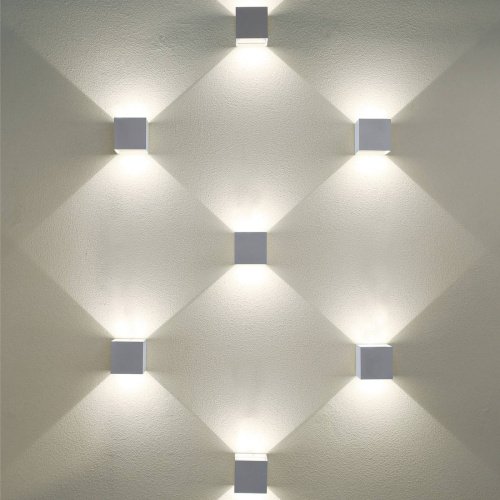 1548 TECHNO LED WINNER белый Уличный настенный светильник Elektrostandard 1548 1548 TECHNO LED WINNER белый