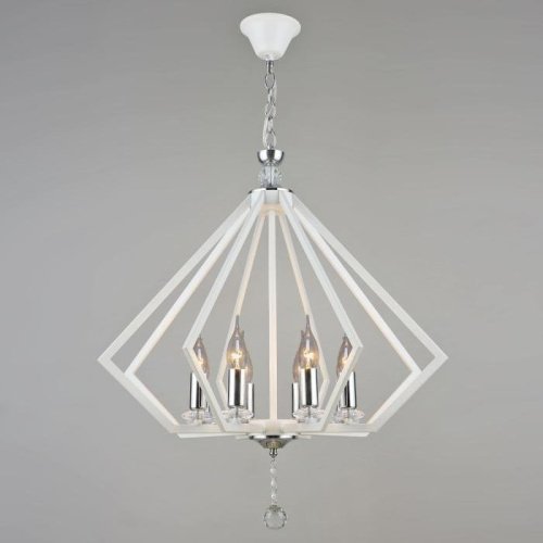 Подвесная люстра 05325-0.4-08 WT+CR