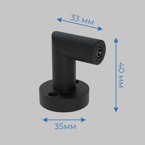 OUT - соединитель настенно-потолочный монтаж IMEX Thin-Smart IL.0060.4005-BK