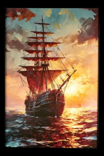 TD197 Картина настенная Teona Decor Vessel TD197