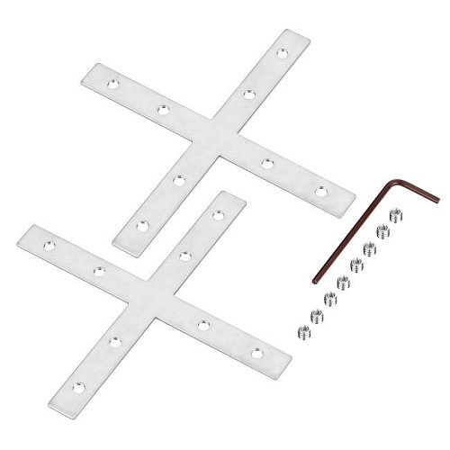 049977 Крестовые коннекторы (2 шт.) для соединения четырех отрезков профилей Arlight Sl-Linia 049977