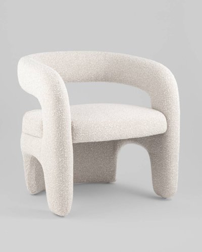 Кресло Stool Group Bones FDC5014 PEARL
