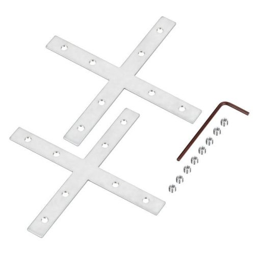 Крестовые коннекторы (2 шт.) для соединения четырех отрезков профилей Arlight Sl-Linia 049977