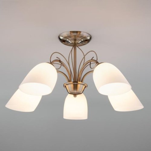 Потолочная люстра Eurosvet Stefanie 30107/5 античная бронза