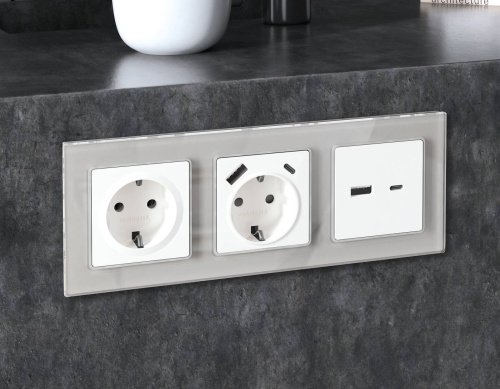 Рамка Ambrella Volt Platos Стекло органическое AF330402