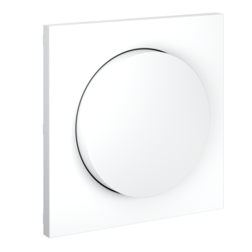 Накладка для светорегулятора поворотно-нажимного, S70 (белый матовый)