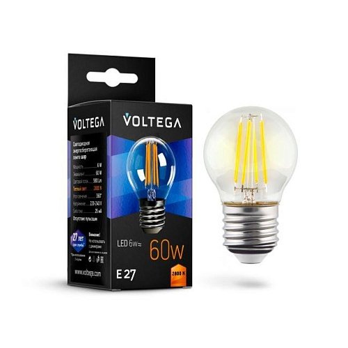 Светодиодная лампа Voltega Crystal 7023