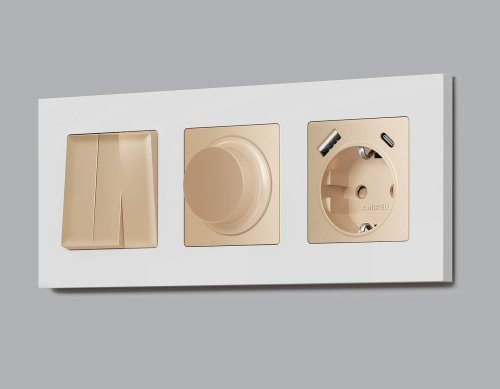 Накладка на механизм Ambrella Volt ALFA AP6055