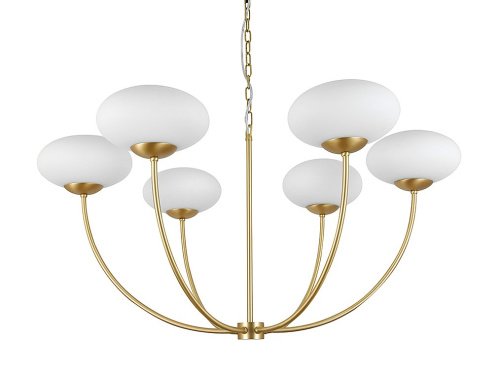 Подвесная люстра Newport Karina 3916/С brass