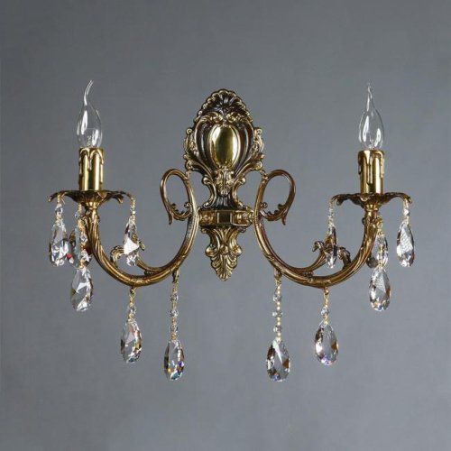 Настенное бра Ambiente 8888/2 PB Honey Leaf