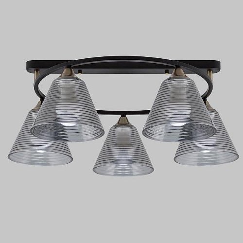 MD.5948-5-S-BK+AB Потолочная люстра IMEX MD.5948-5-S-BK+AB