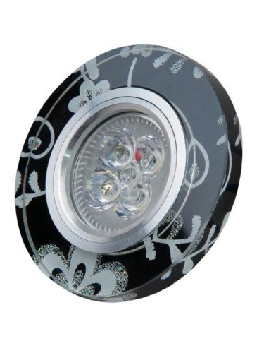 Встраиваемый светильник Elvan TCH-8260/3W-MR16-5.3-Bk