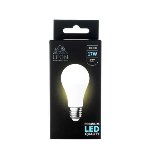 LE-A60-17W-3000K-E27 Светодиодная лампа LEON LE-A60-17W-3000K-E27