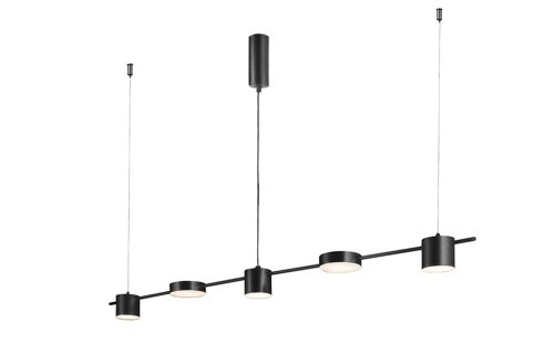 TRISTAN SP5 L1200 BLACK Светильник подвесной Crystal Lux Tristan TRISTAN SP5 L1200 BLACK