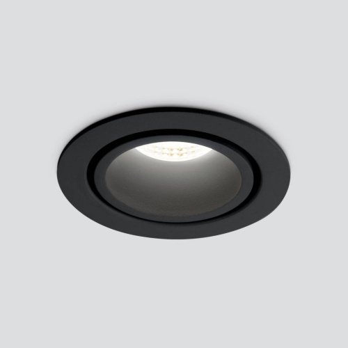 15267/LED 7W 4200K BK/BK черный/черный Встраиваемый светильник Elektrostandard 15267/LED 15267/LED 7W 4200K BK/BK черный/черный