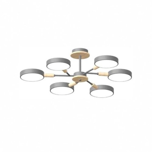 L3218-740 GR Потолочная люстра L LED4U L3218-740 GR