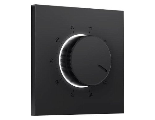 SP8057 SP8057 Лицевая панель SIGMA (Черный матовый) для терморегулятора теплого пола QUANT PRO