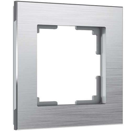 W0011706/ Рамка на 1 пост Aluminium (алюминий) Рамка Werkel W0011706/ Рамка на 1 пост Aluminium (алюминий)