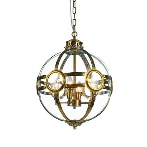 KG0516P-4 antique brass Подвесная люстра Delight Collection Hagerty KG0516P-4 antique brass