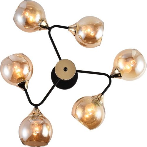 Потолочная люстра 01339-0.3-06 BK+FGD