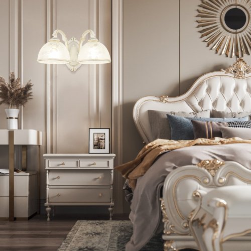 349737/2W WT+G Настенное бра Arte Milano Am349737 349737/2W WT+G