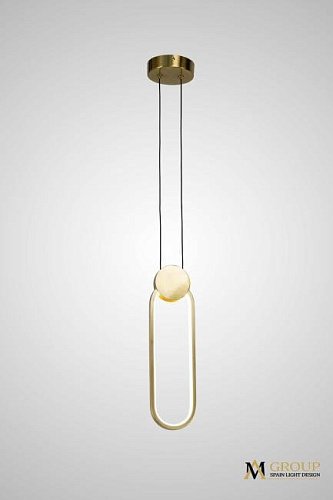 AM466 POLISHED GOLD Светильник подвесной AM Group AM466 POLISHED GOLD