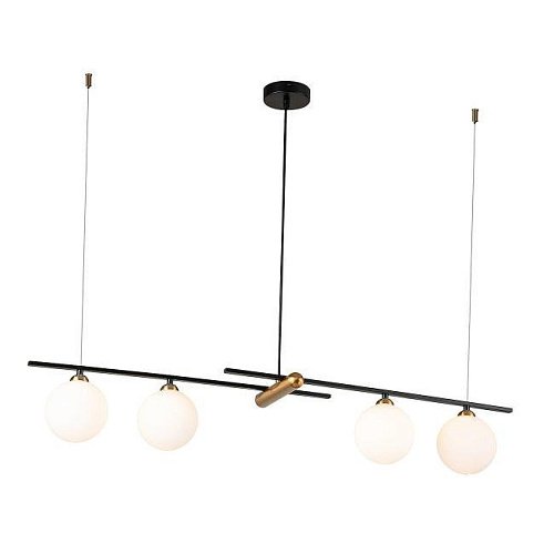 V000153 Светильник подвесной Indigo Opaco 11015/4P Black V000153