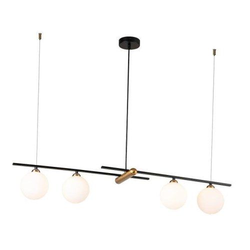 V000153 Светильник подвесной Indigo Opaco 11015/4P Black V000153