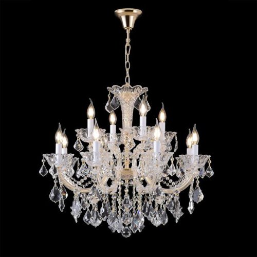 Подвесная люстра CRISTELLE Crystal Lux CRISTELLE SP8+4 GOLD