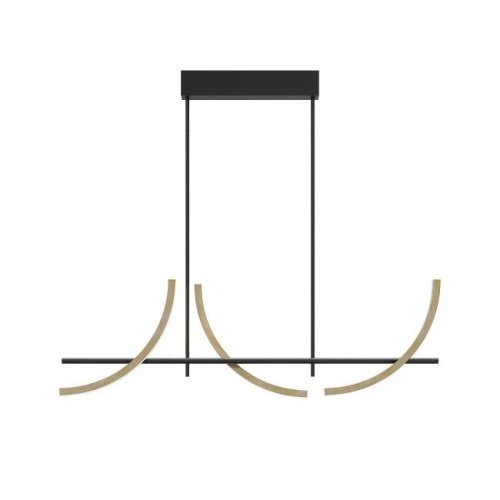 Люстра на штанге Maytoni Wabi MOD428PL-L20BK