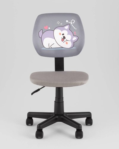 Офисное кресло Stool Group 5256D grey DW-94 Dog