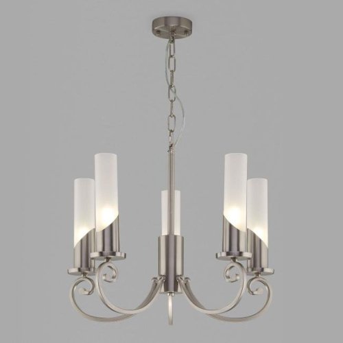 Подвесная люстра Eurosvet Banci 60117/5 никель Smart