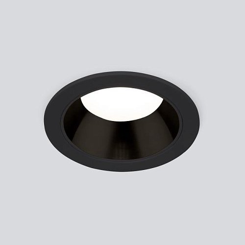 25082/LED 7W 4200K чёрный Встраиваемый светильник Elektrostandard Basic 25082/LED 7W 4200K чёрный