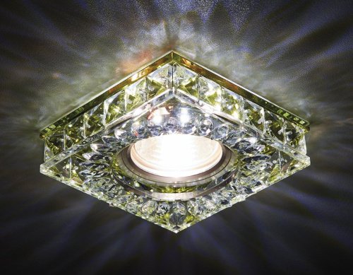 Встраиваемый светильник Ambrella Crystal LED S251 GD