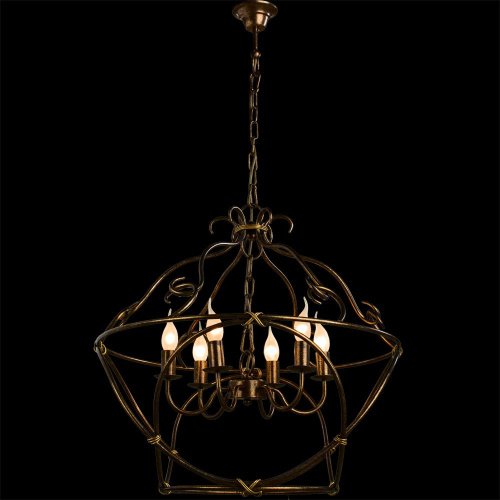 Подвесная люстра Arte Lamp BELLATOR A8960SP-6GA