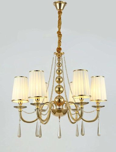 LDP 1200-6 F.GD Подвесная люстра Lumina Deco Fabione LDP 1200-6 F.GD